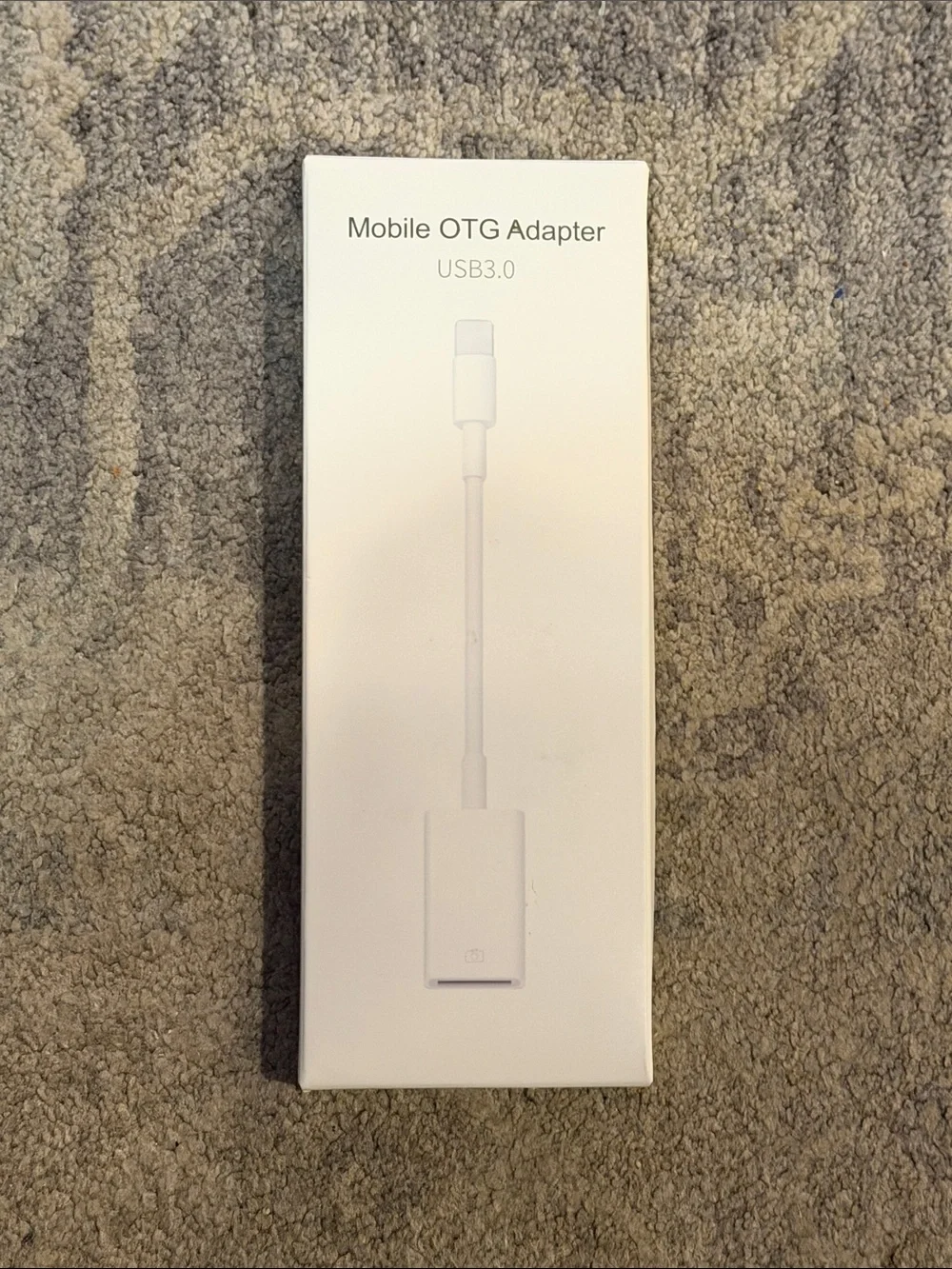 Mobile OTG Adapter USB 3.0 - White